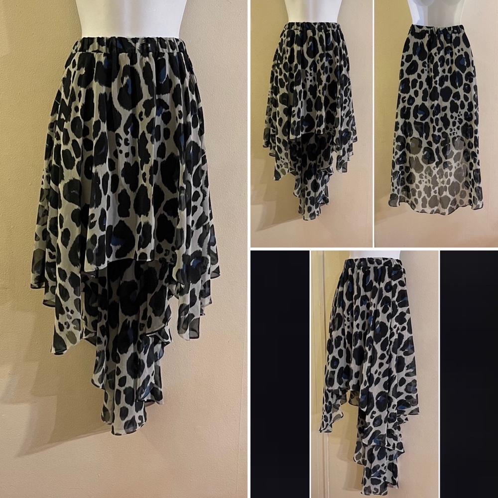 ❤️High Low Leopard Print Kardashian Kollection